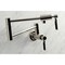 Kingston Brass KS4106DKL Wall Mount Pot Filler, Polished Nickel KS4106DKL - alternate 4